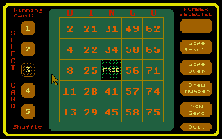 Happy Days Bingo atari screenshot